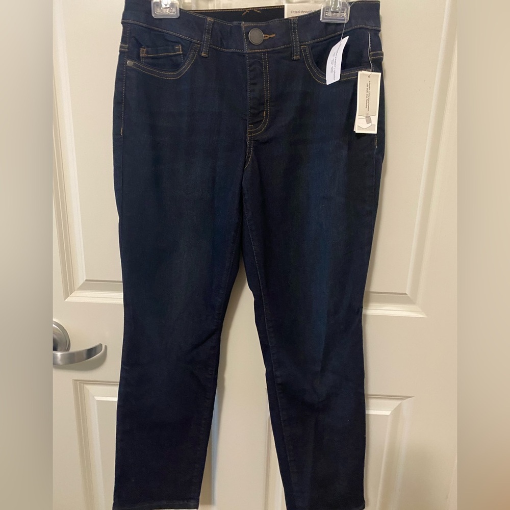 Christopher & Banks NWT 8P Slimming Shape Fit Mid Rise Skinny Jeans